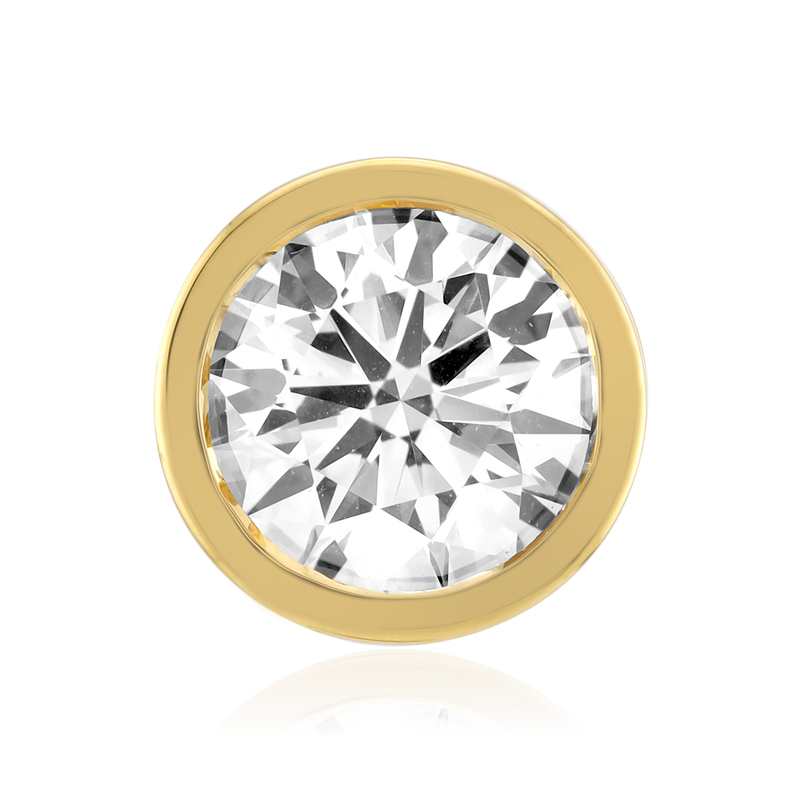 VVS2 (G) Brillant-Goldanhänger (Annette) VVS2 (G) Brillant-Goldanhänger (Annette)