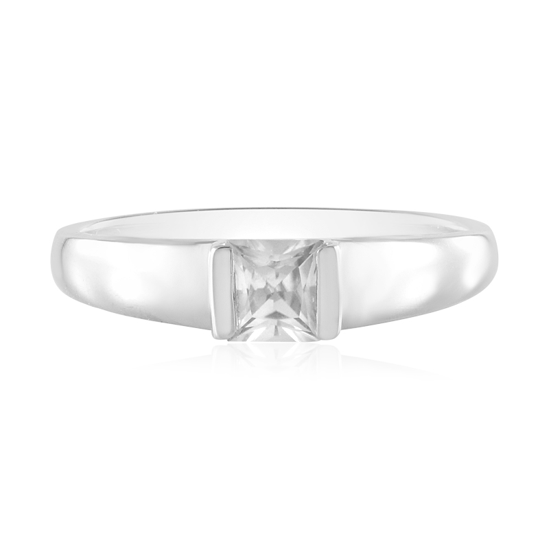 Zirkon-Silberring Zirkon-Silberring