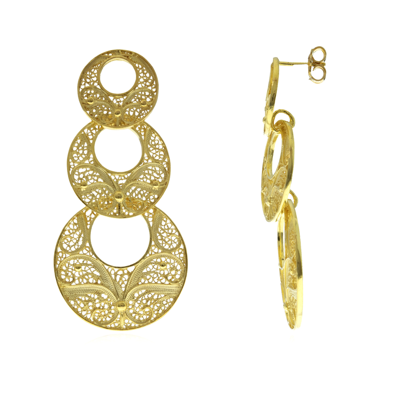 Silberohrringe (Joias do Paraíso)