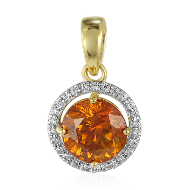 Sphalerit-Goldanhänger