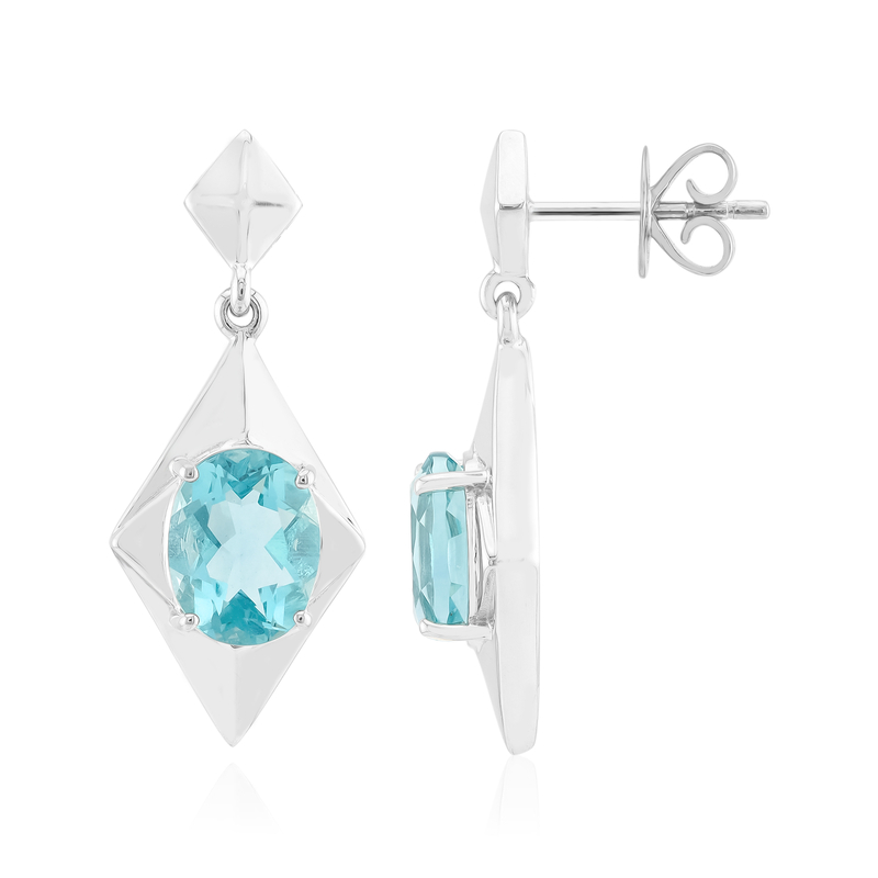 Braldu-Fluorit-Silberohrringe (Pallanova)