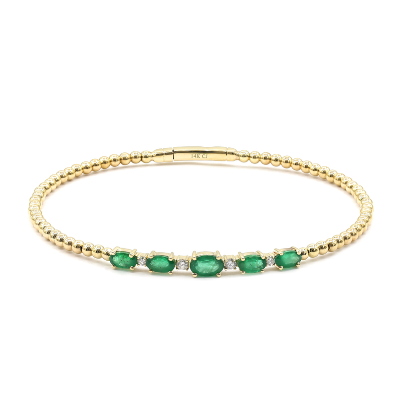 AAA-Sambia-Smaragd-Goldarmreif (CIRARI)