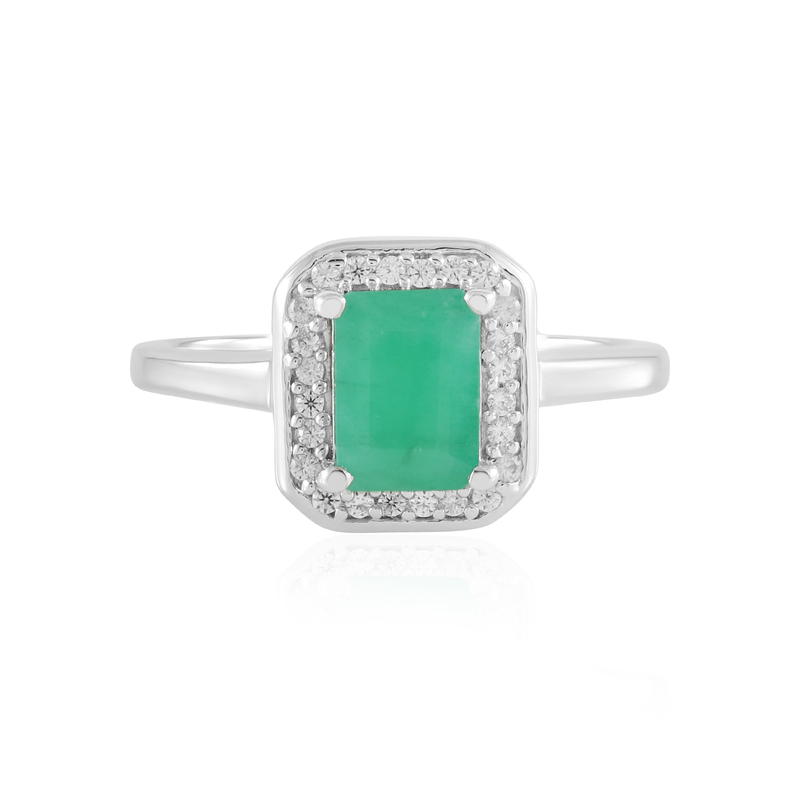 Socoto-Smaragd-Silberring