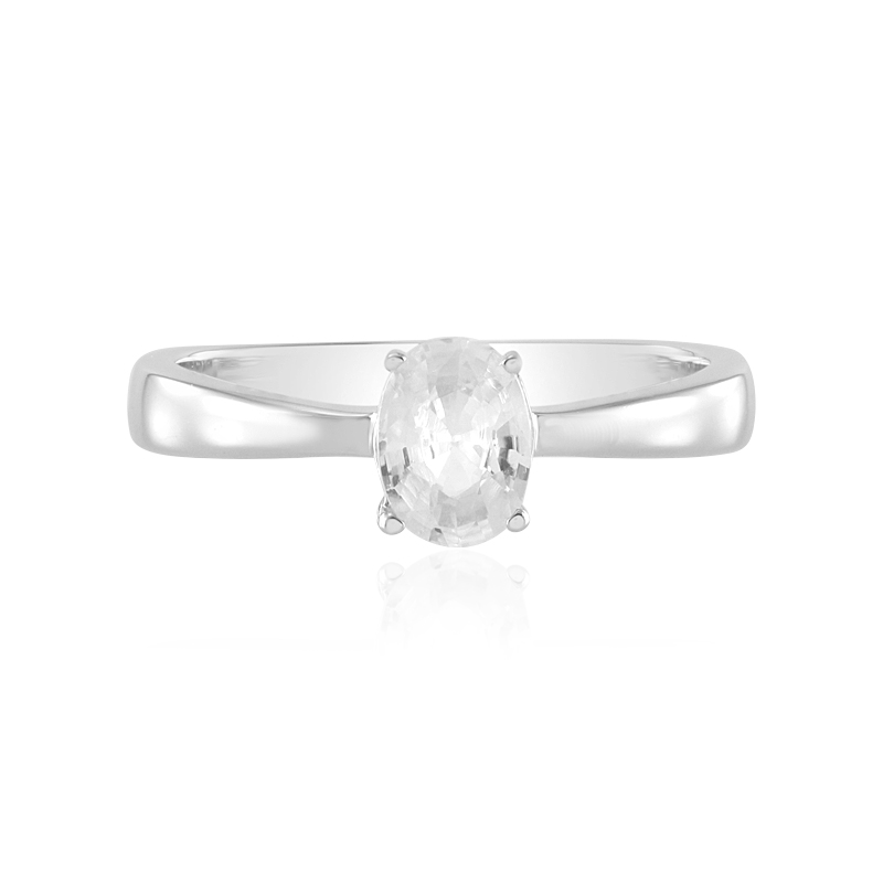 Zirkon-Silberring (Adela Silber)