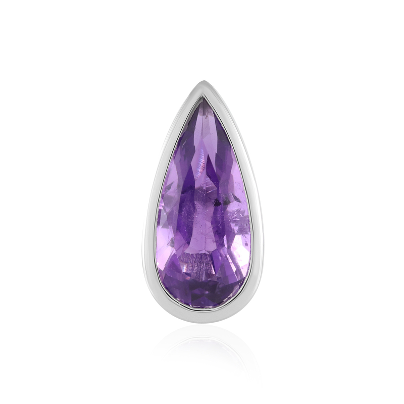 Sibirischer Amethyst-Silberanhänger (de Melo)