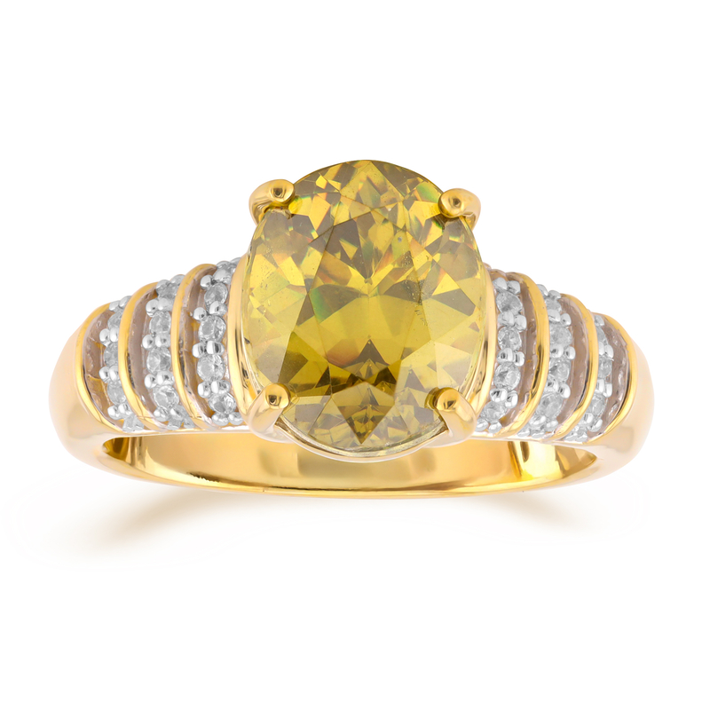 Bulgarischer Sphalerit-Goldring Bulgarischer Sphalerit-Goldring