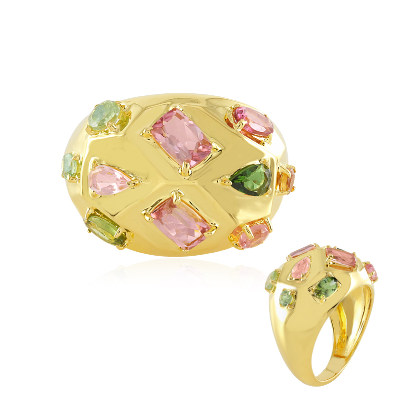 Turmalin-Silberring Turmalin-Silberring