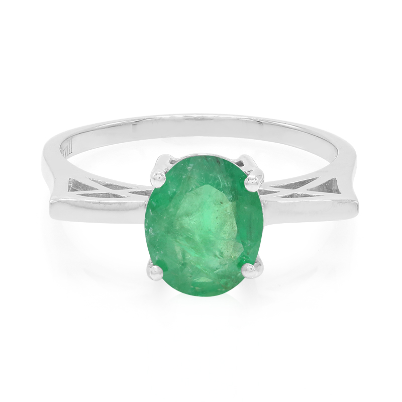 Bahia-Smaragd-Silberring Bahia-Smaragd-Silberring