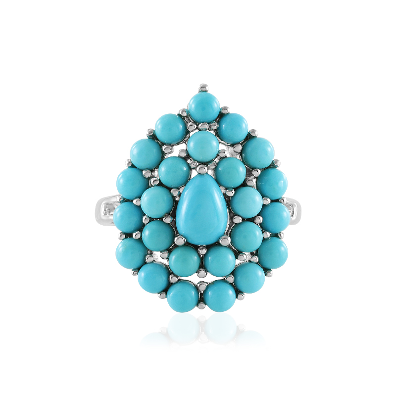 Sleeping Beauty-Türkis-Silberring (Faszination Türkis) Sleeping Beauty-Türkis-Silberring (Faszination Türkis)