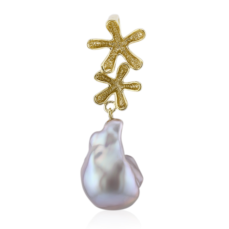 Süßwasserzuchtperlen-Silberanhänger (TPC) Süßwasserzuchtperlen-Silberanhänger (TPC)