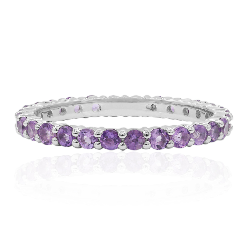 Amethyst-Silberring (MONOSONO COLLECTION) Amethyst-Silberring (MONOSONO COLLECTION)