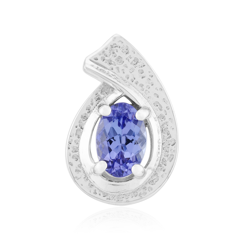 Tansanit-Silberanhänger (Pallanova)