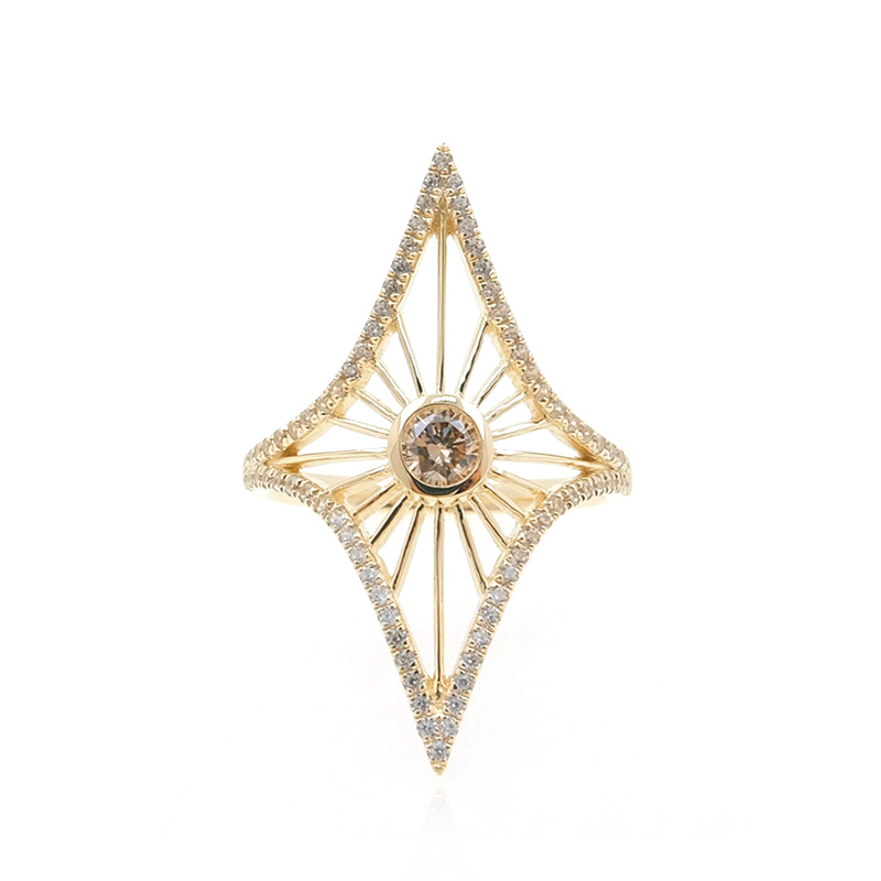 Champagner-Diamant-Goldring (de Melo) Champagner-Diamant-Goldring (de Melo)