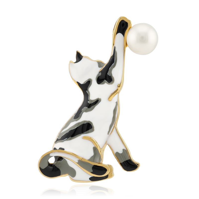 Weiße Süßwasserzuchtperlen-Silberanhänger