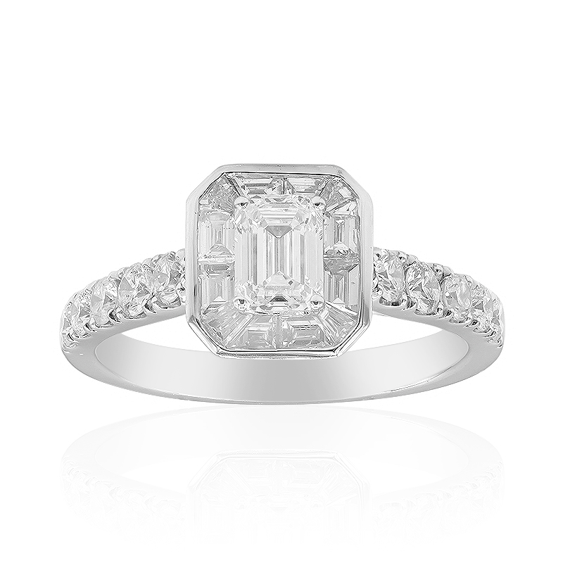 VS2 (H) Diamant-Goldring (CIRARI) VS2 (H) Diamant-Goldring (CIRARI)