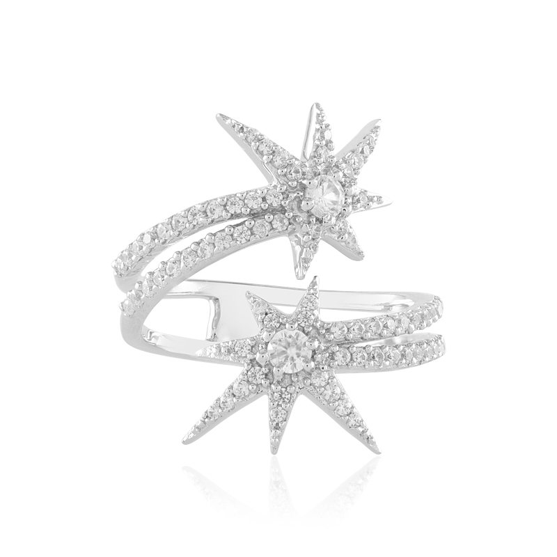 Zirkon-Silberring Zirkon-Silberring