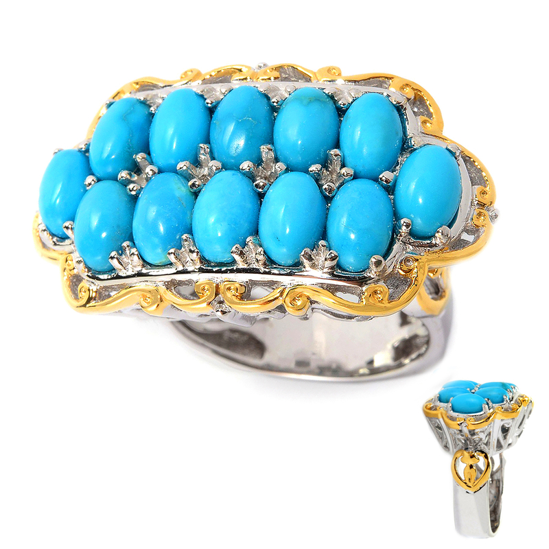 Türkis-Silberring (Gems en Vogue) Türkis-Silberring (Gems en Vogue)