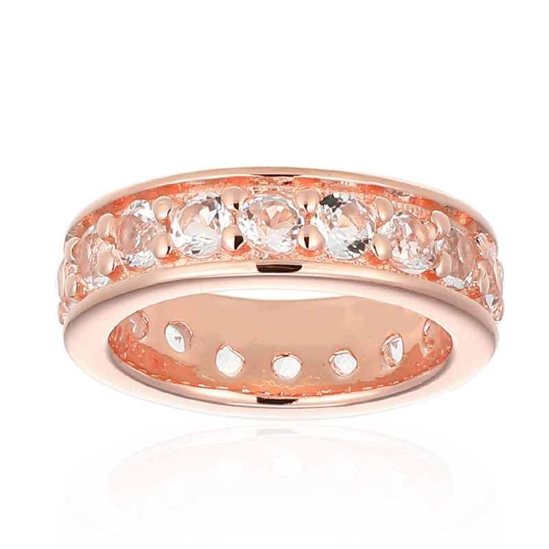 Weißer Topas-Silberanhänger (MONOSONO COLLECTION)