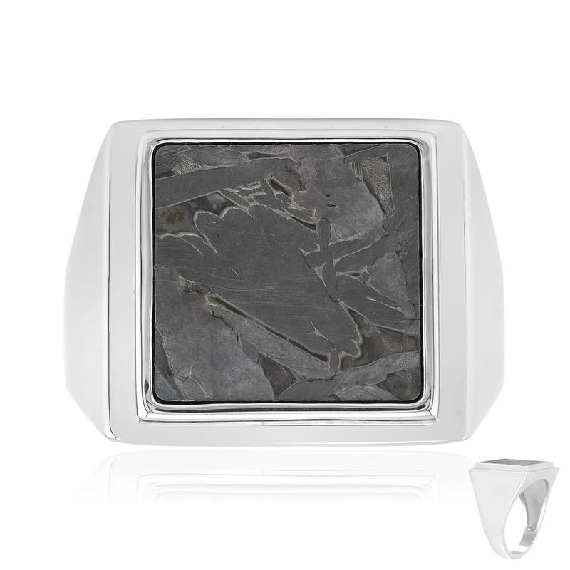 Aletai-Meteorit-Silberring