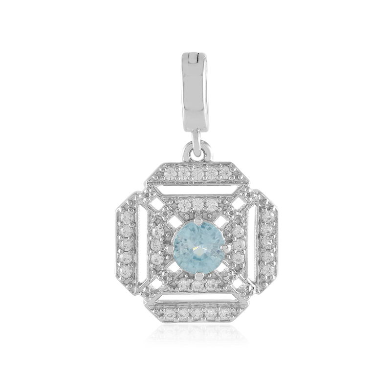 Ratanakiri-Zirkon-Silberanhänger Ratanakiri-Zirkon-Silberanhänger