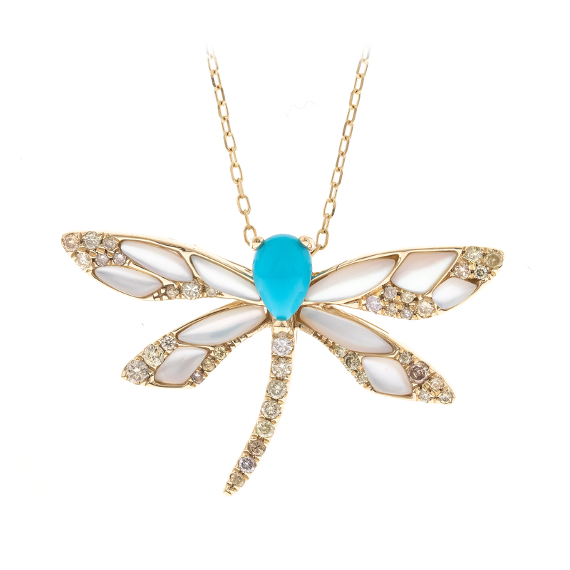 Edelstein-Goldhalskette (CIRARI) Edelstein-Goldhalskette (CIRARI)