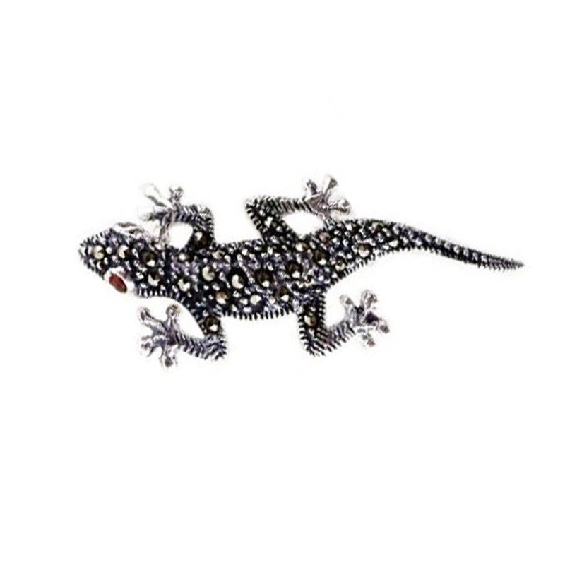 Markasit-Silberbrosche Markasit-Silberbrosche