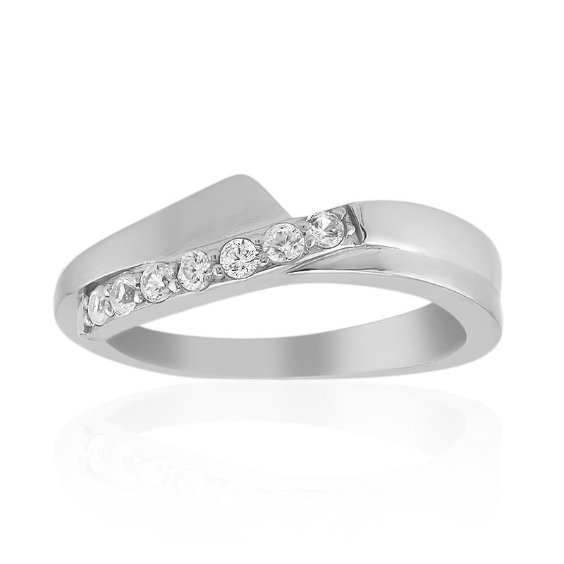 Zirkon-Silberring Zirkon-Silberring