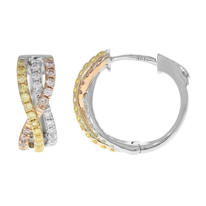 Brillant-Goldohrringe (CIRARI) Brillant-Goldohrringe (CIRARI)