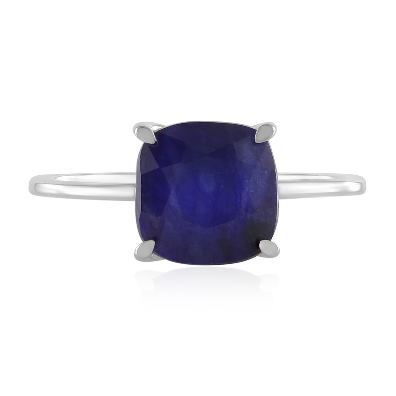 Blauer Madagaskar-Saphir-Goldring