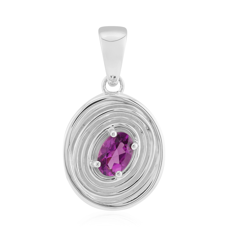 Roshoit-Granat-Silberanhänger (Pallanova)