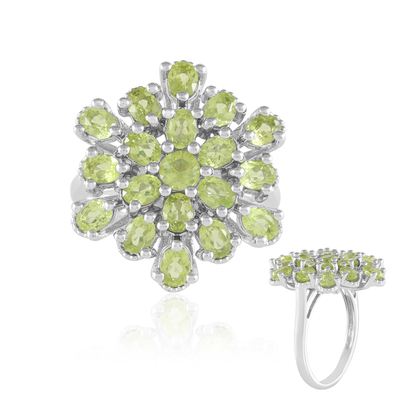 Peridot-Silberring Peridot-Silberring