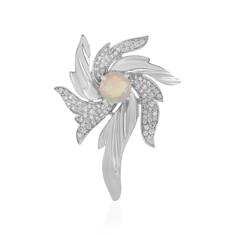 Welo-Opal-Silberanhänger (de Melo)