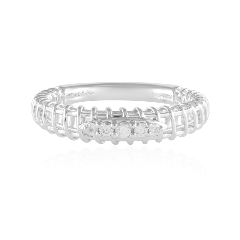 Zirkon-Silberring (Ornaments by de Melo)