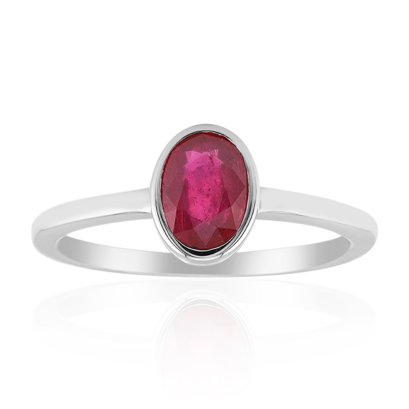 Bemainty-Rubin-Silberring Bemainty-Rubin-Silberring