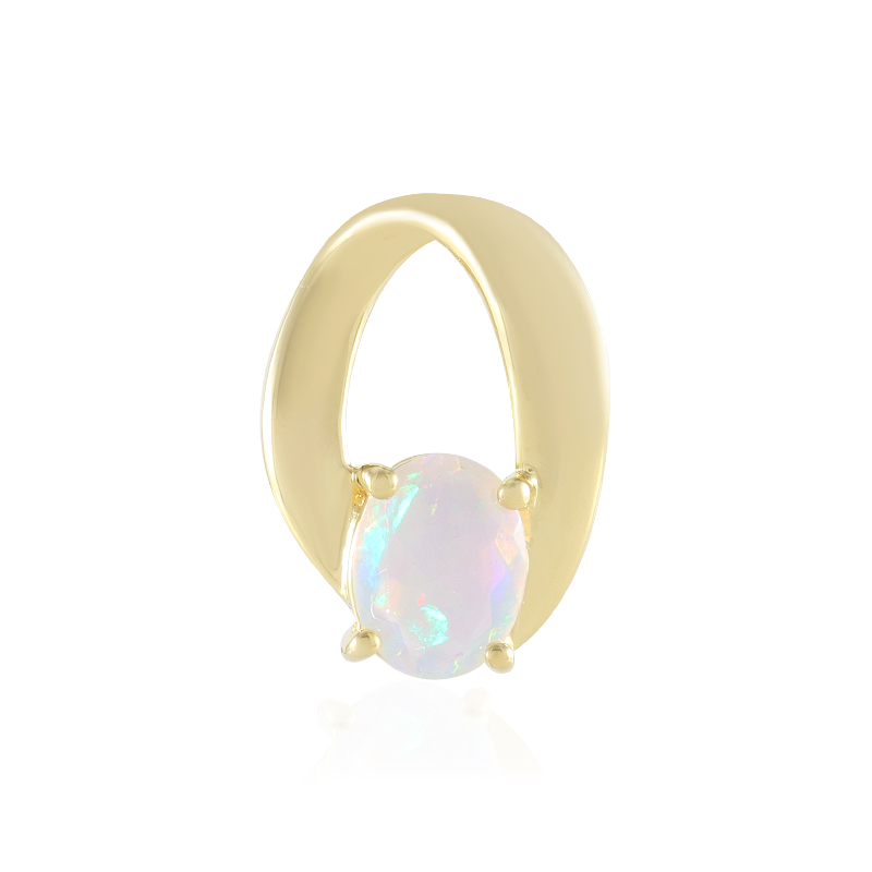 Welo-Opal-Silberanhänger (Adela Silber)