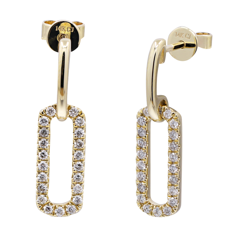 I1 (H) Brillant-Goldohrringe (CIRARI) I1 (H) Brillant-Goldohrringe (CIRARI)