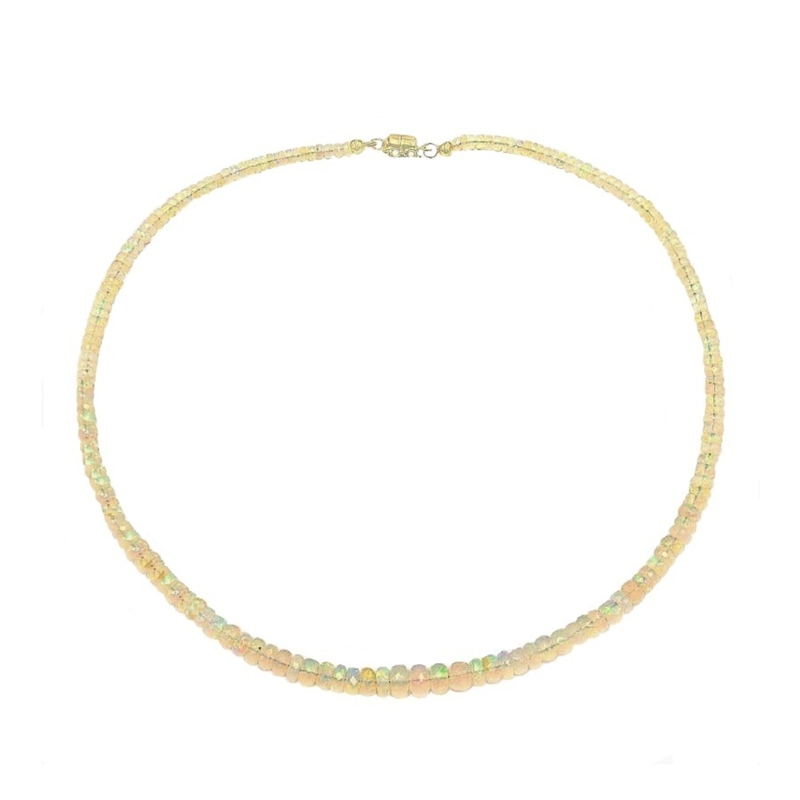 Welo-Opal-Silberhalskette