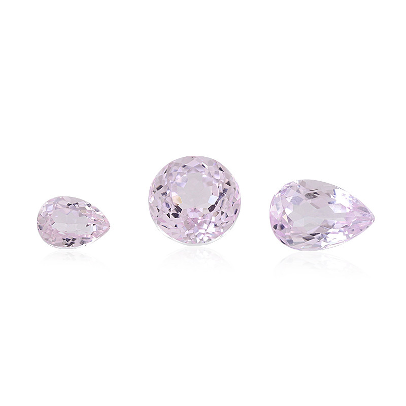 3 Kunzite 6,134 ct 3 Kunzite 6,134 ct