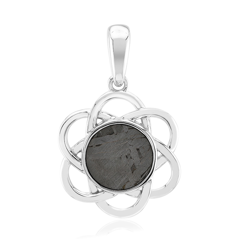 Aletai-Meteorit-Silberanhänger