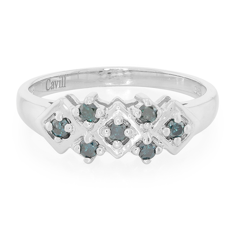 Fancy-Brillant-Silberring Fancy-Brillant-Silberring