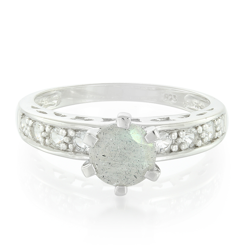 Spektrolith-Silberring Spektrolith-Silberring