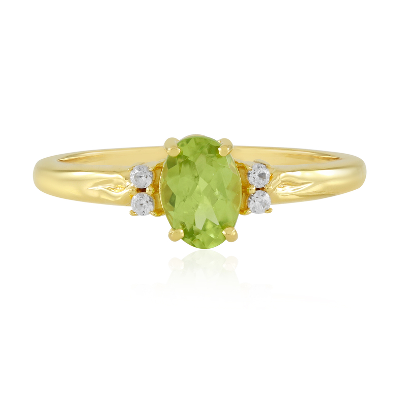 Arizona-Peridot-Silberring