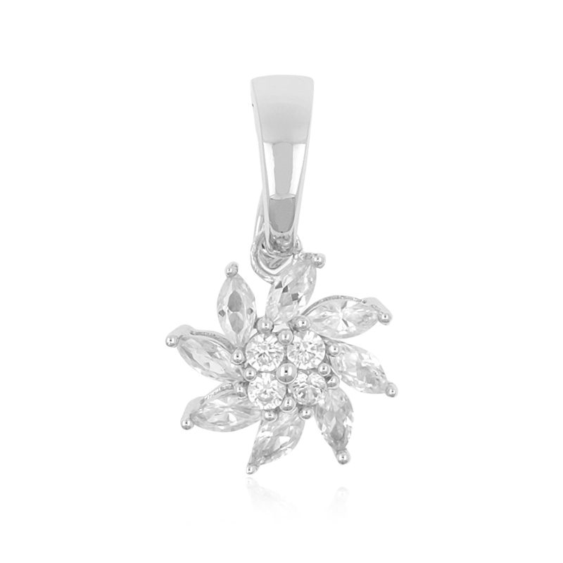 Zirkon-Silberanhänger Zirkon-Silberanhänger