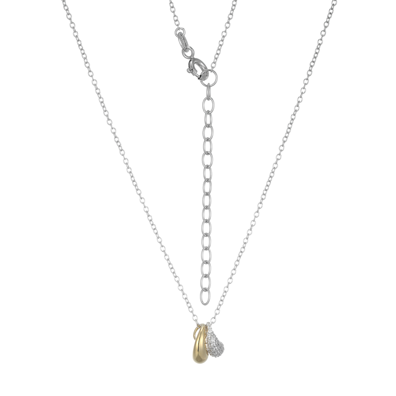 Zirkon-Silberhalskette (Adela Silber)