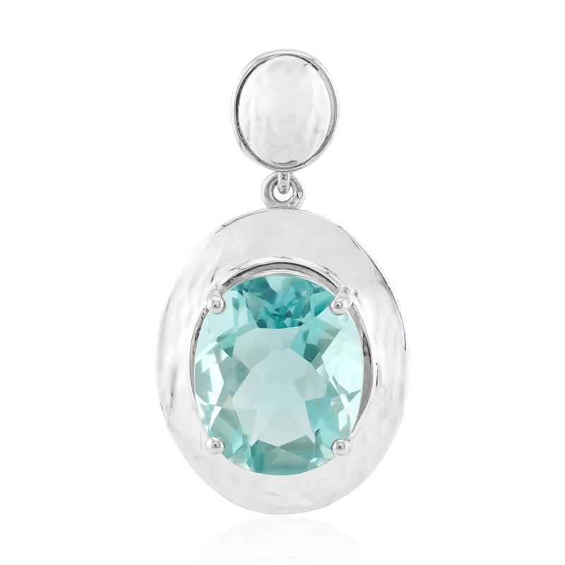 Braldu-Fluorit-Silberanhänger (Pallanova)