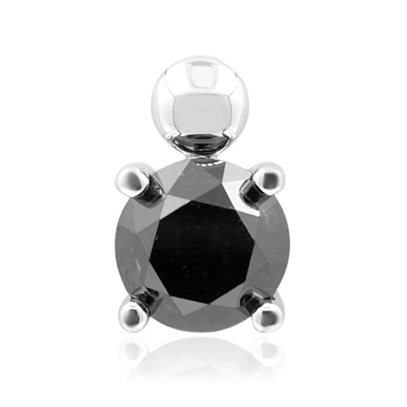 Schwarzer Diamant-Goldanhänger (de Melo) Schwarzer Diamant-Goldanhänger (de Melo)