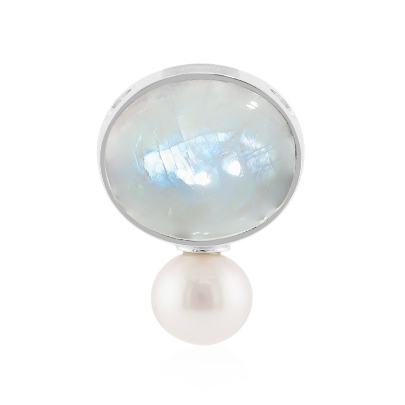 Edelstein-Silberanhänger (MONOSONO COLLECTION)