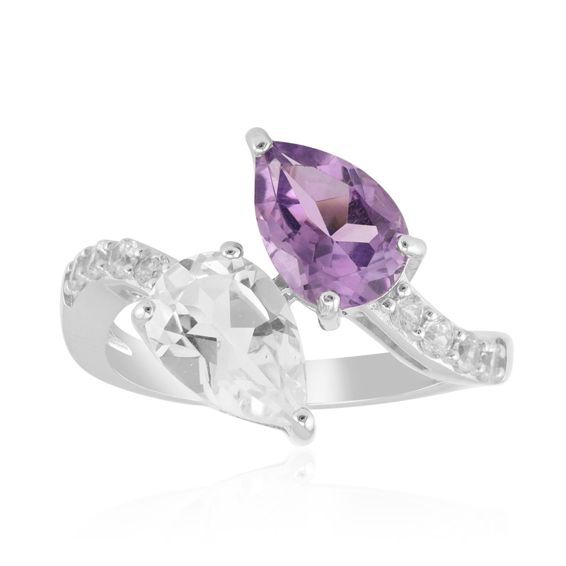 Edelstein-Silberring Edelstein-Silberring