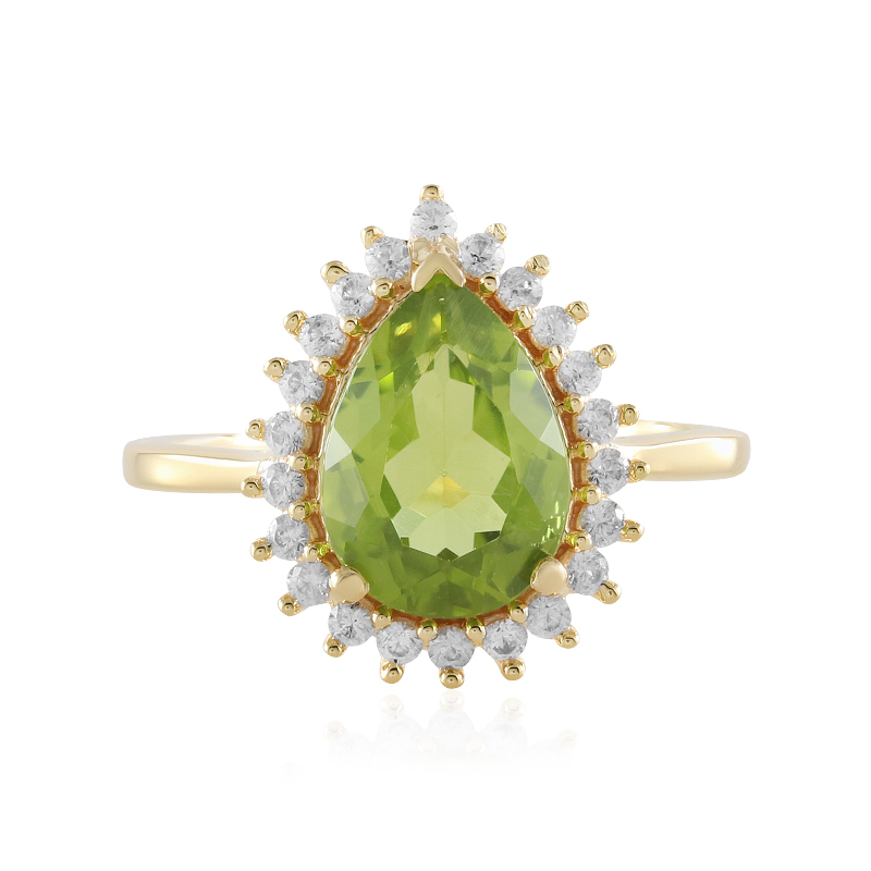 Peridot-Silberring