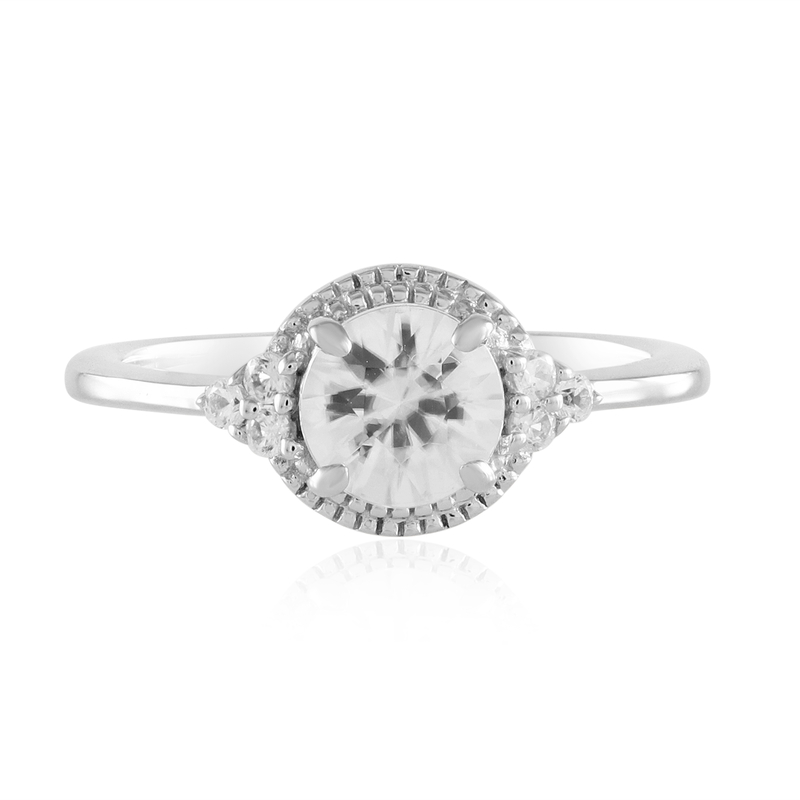 Zirkon-Silberring Zirkon-Silberring